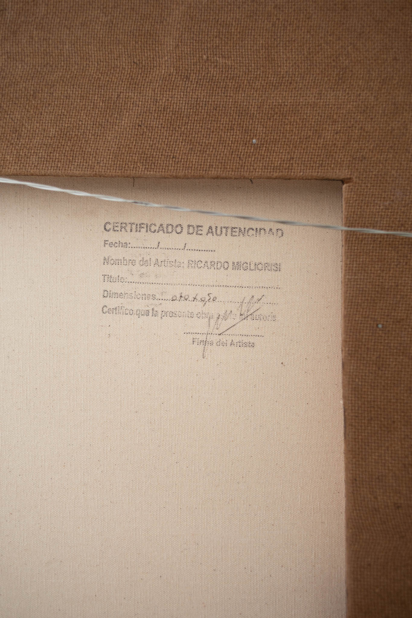 Sin titulo - Migliorisi (100x80cm)