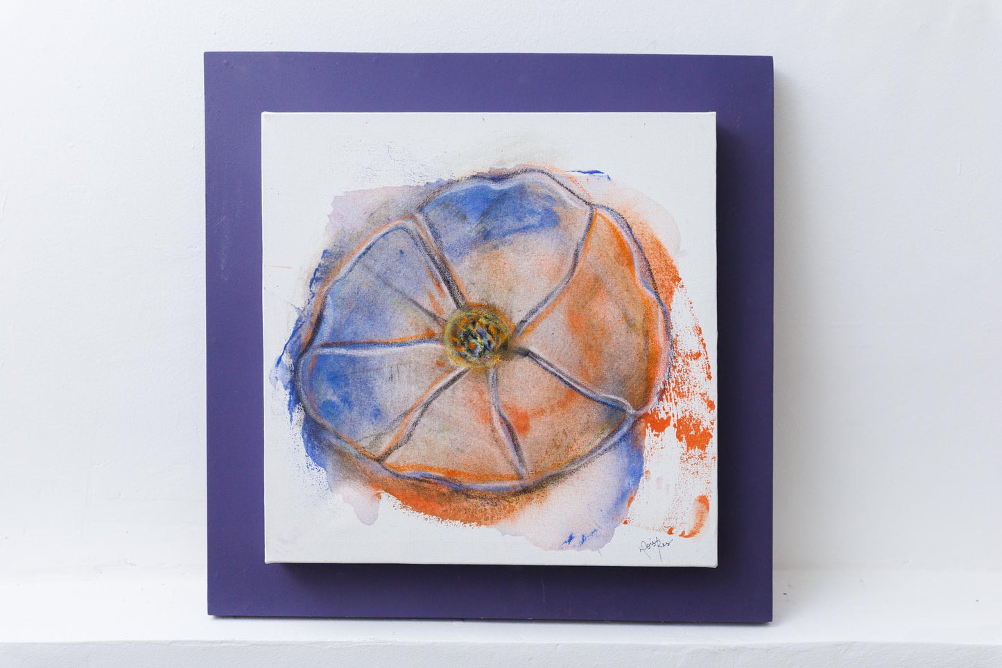 FLORES ABSTRACTAS (30x30) - DORIS REI