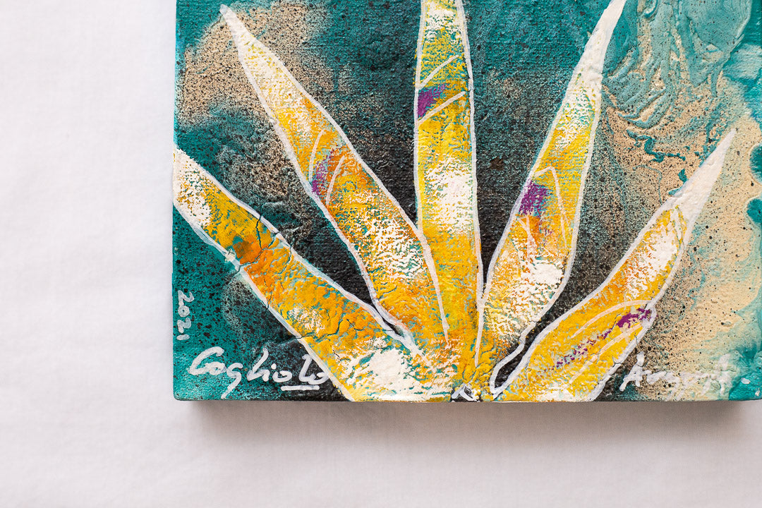 Serie Aregua Verdes (15X15cm) - Cogliolo