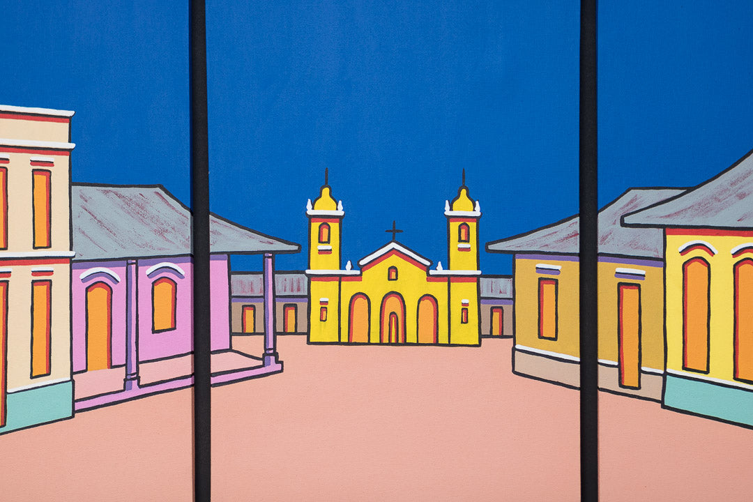 Triptico Iglesia (1.48 x 85) - Michael Burt