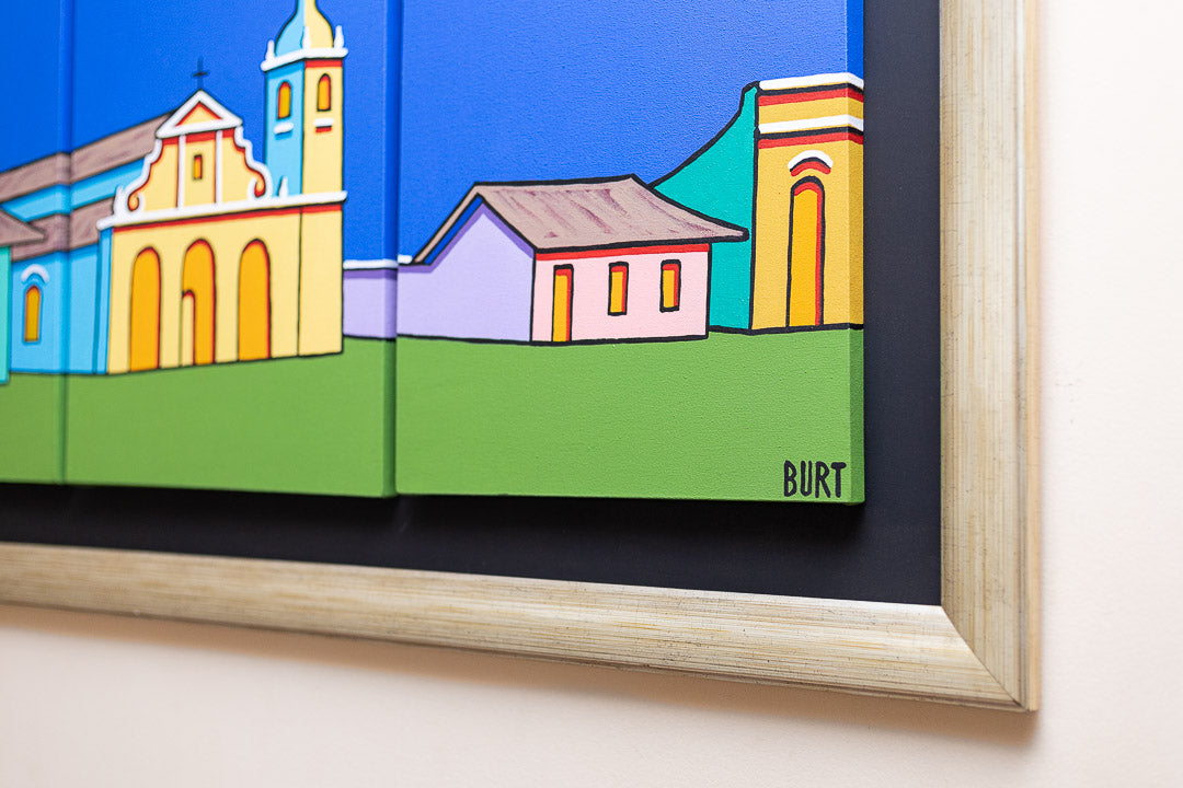 Triptico Iglesia (1.48 x 85) - Michael Burt