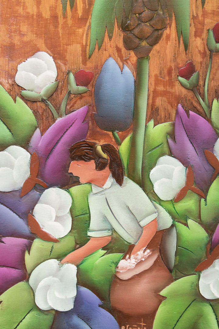 Algodoneros con cocoteros (25x50) - Cañete