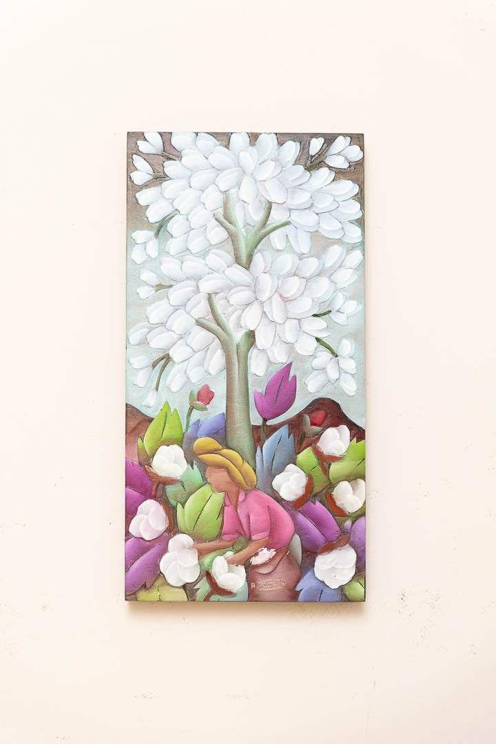 Lapachos y algodon (25x50) - Cañete