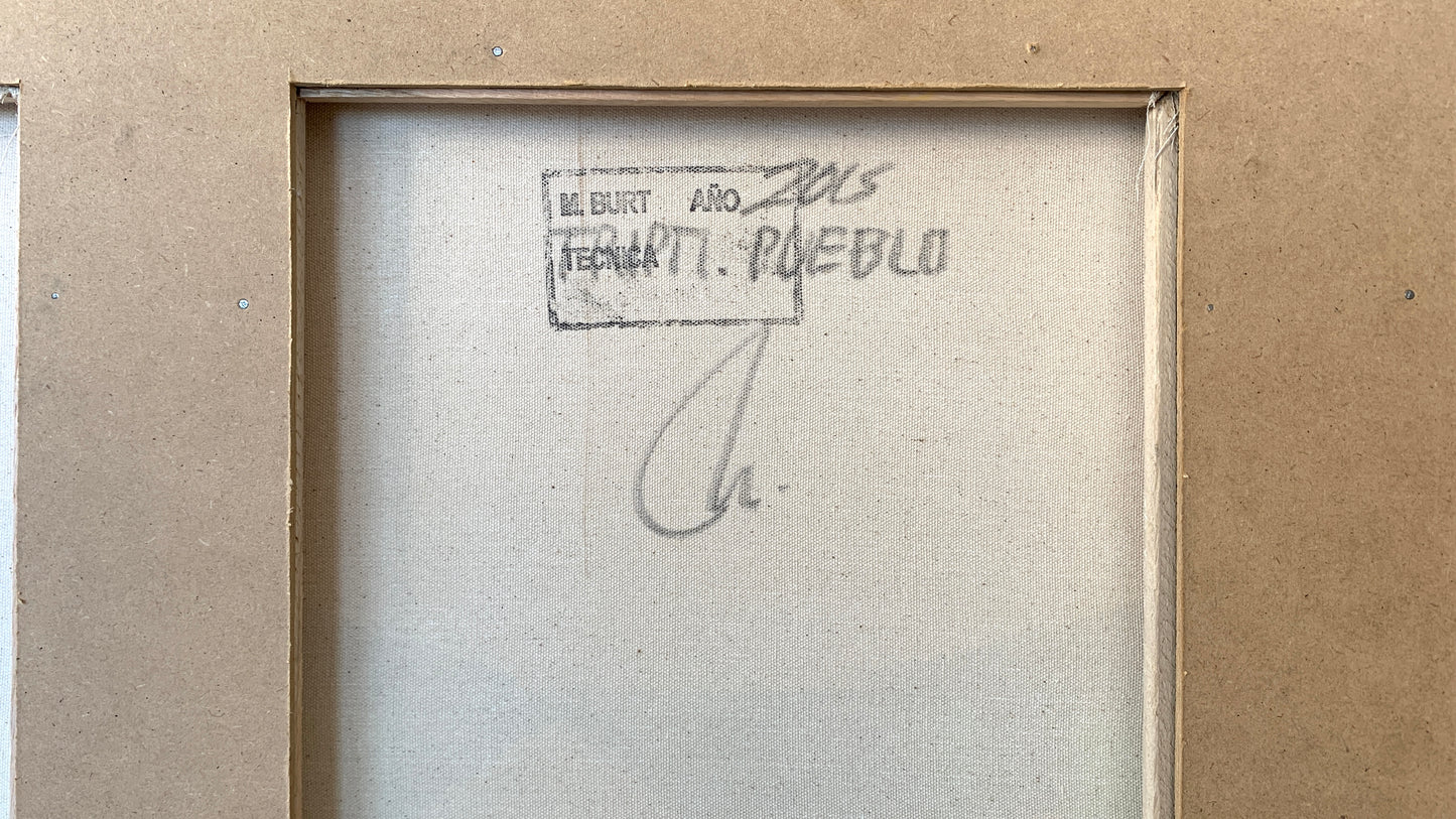 Tríptico Pueblo (1.20 X 65cm) - BURT