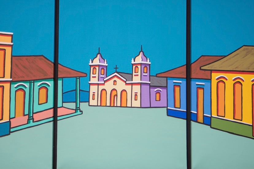 Tríptico Iglesia (1.51x 85) - BURT