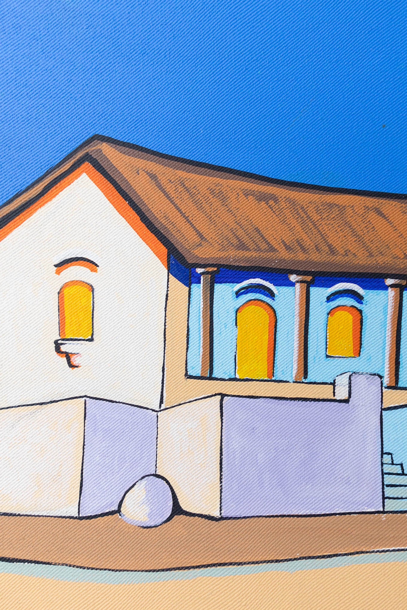 Casa viola (63x53) - BURT