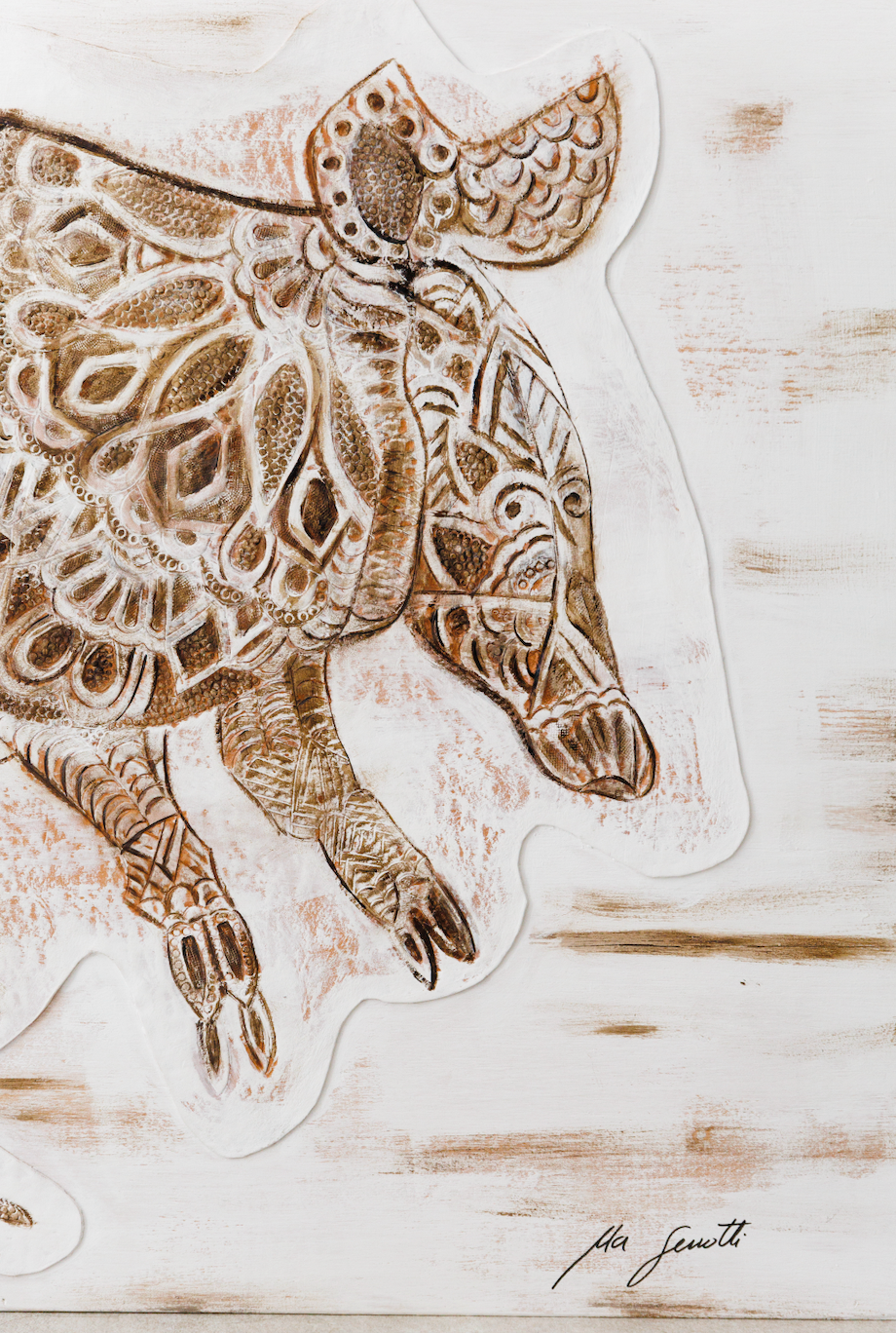 Obra Tatu carreta - María Serrati