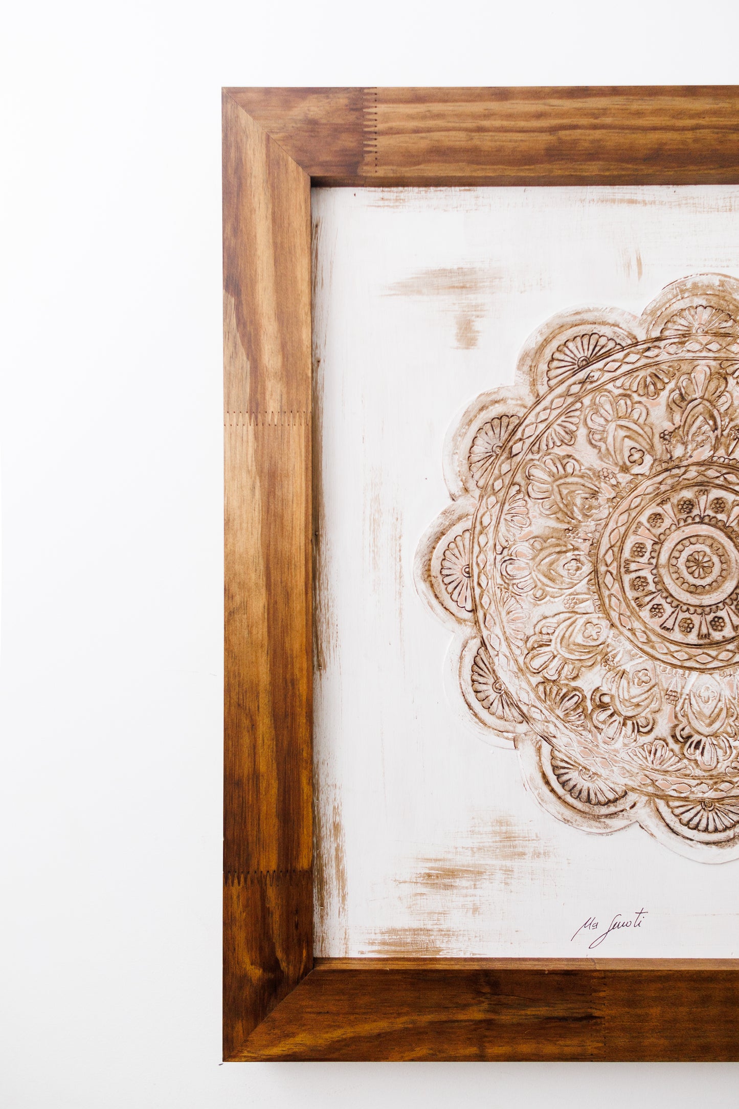 Obra La Creación 3 - María Serrati.