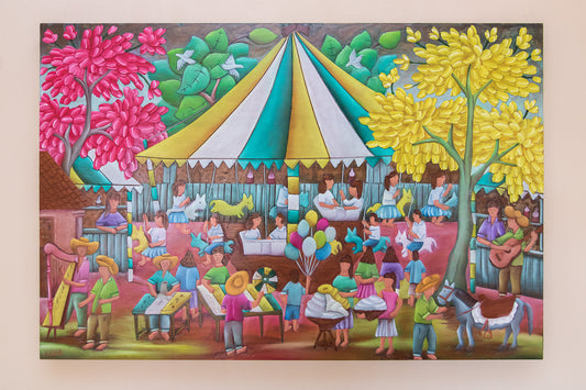 Fiesta popular (1.20X80) - Cañete