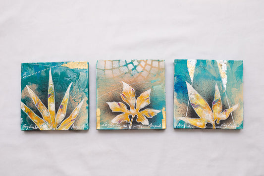 Serie Aregua Verdes (15X15cm) - Cogliolo