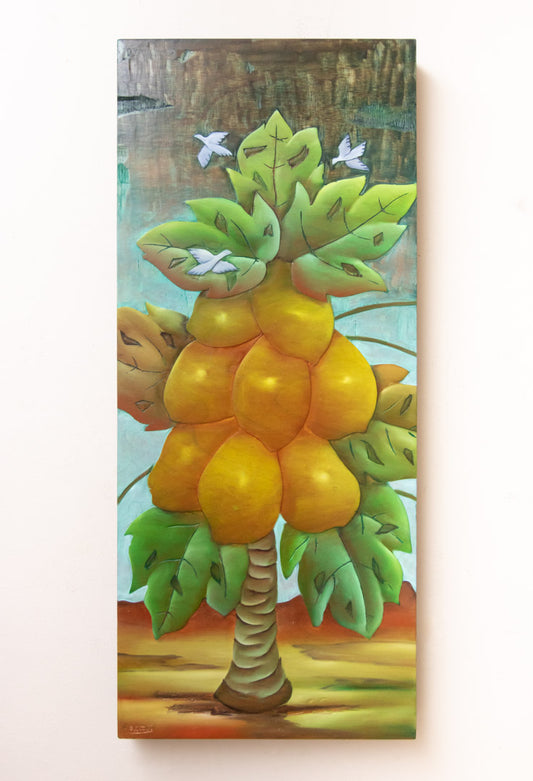 El mamón (40x90) - Andrés Cañete