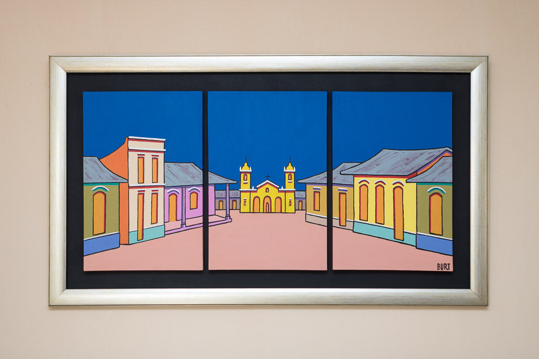 Triptico Iglesia (1.48 x 85) - Michael Burt