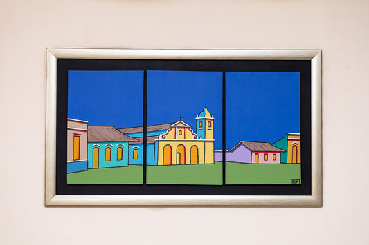 Triptico Iglesia (1.48 x 85) - Michael Burt