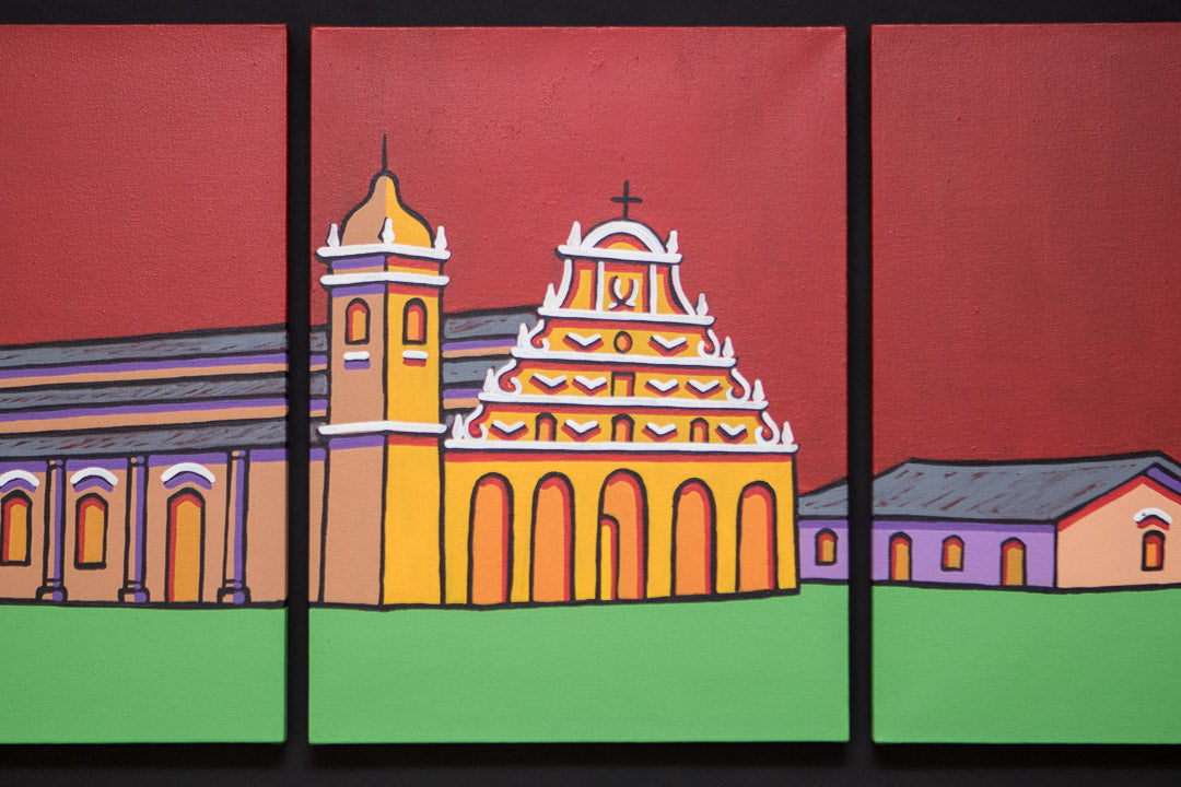 Tríptico Trinidad (1.20 X 65) - BURT