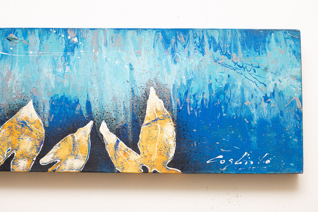 Serie Aregua horizontal azul (1.00x20cm) - Cogliolo