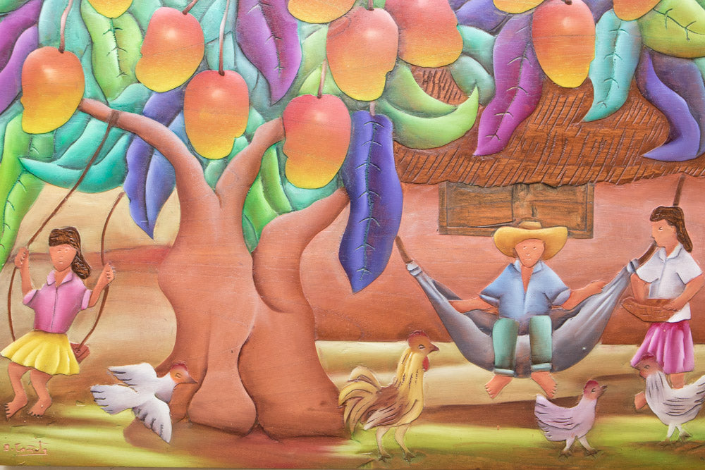 El mango y su sombra - Cañete (70×60)