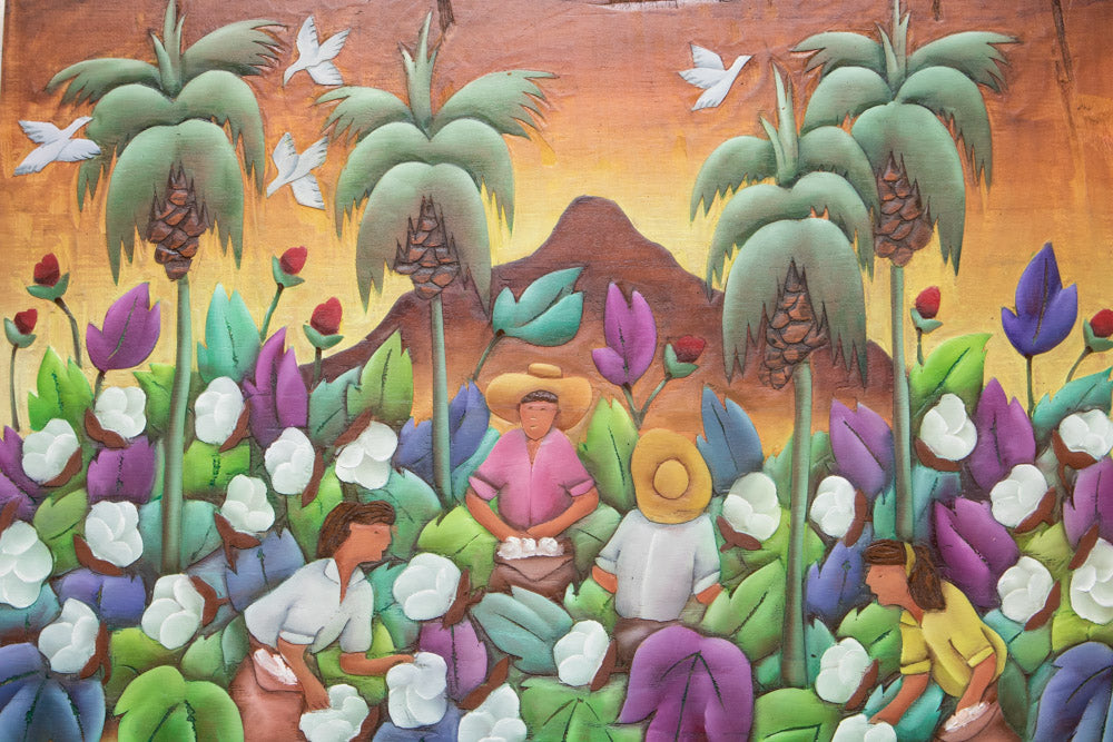 Cosecheros de Algodón (80x60)- Cañete