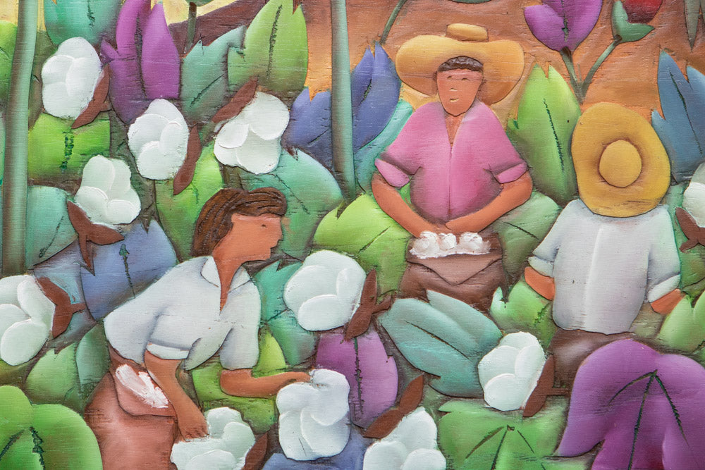 Cosecheros de Algodón (80x60)- Cañete