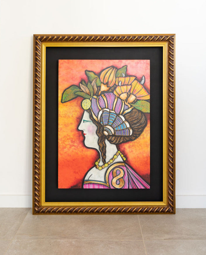 Mujer de perfil- Migliorisi