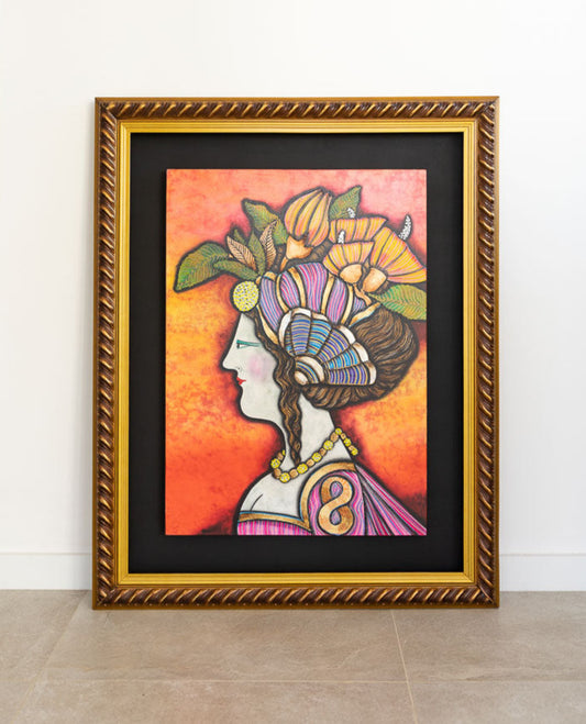 Mujer de perfil- Migliorisi