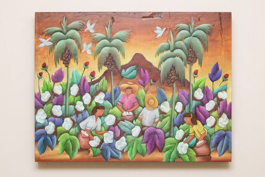 Cosecheros de Algodón (80x60)- Cañete