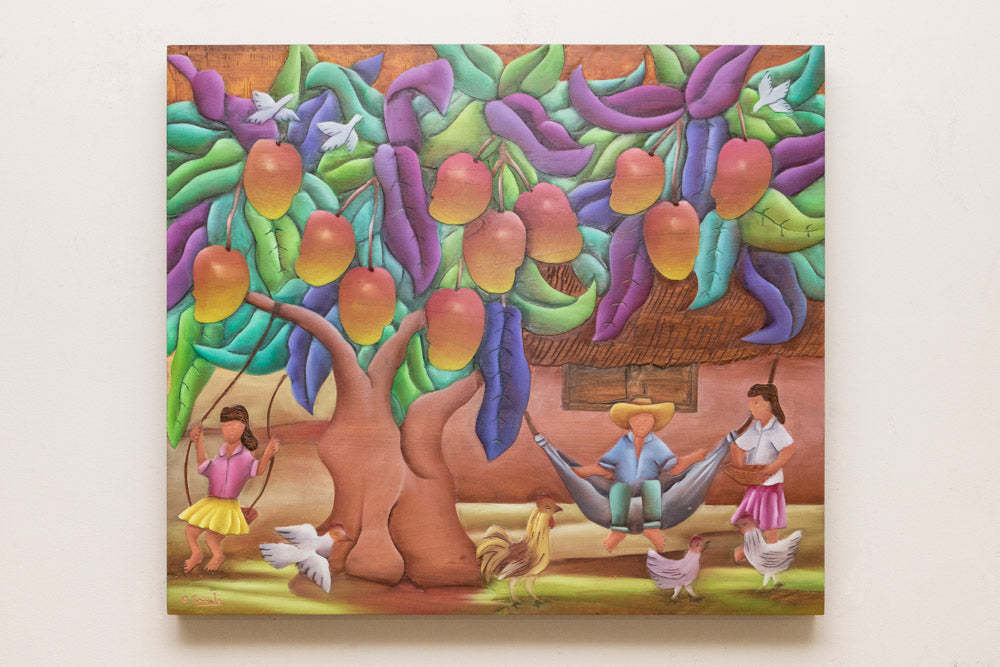 El mango y su sombra - Cañete (70×60)