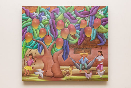 El mango y su sombra - Cañete (70×60)