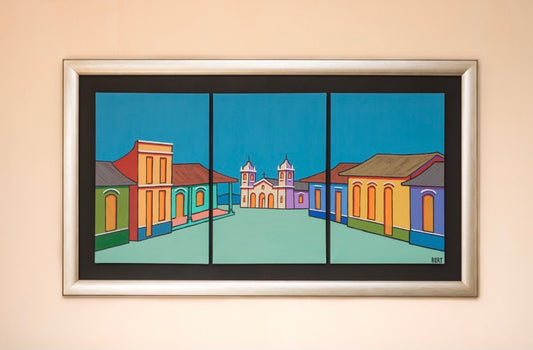 Tríptico Iglesia (1.51x 85) - BURT