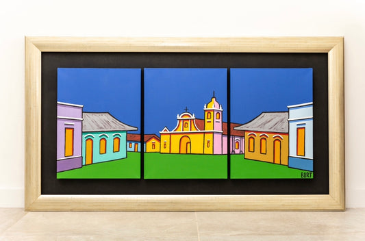 Tríptico Iglesia (1.20 X 65) - BURT